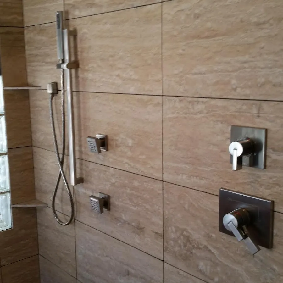 Shower fixture installation for Water Heater Replacement in Steubenville